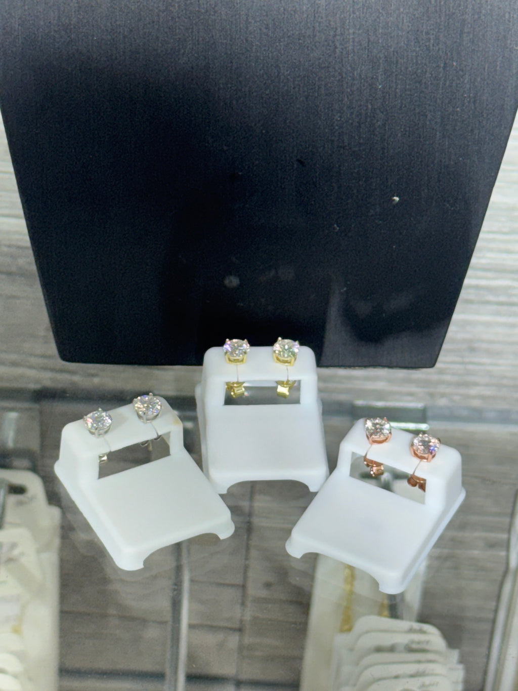 Moissanite Stud Earrings