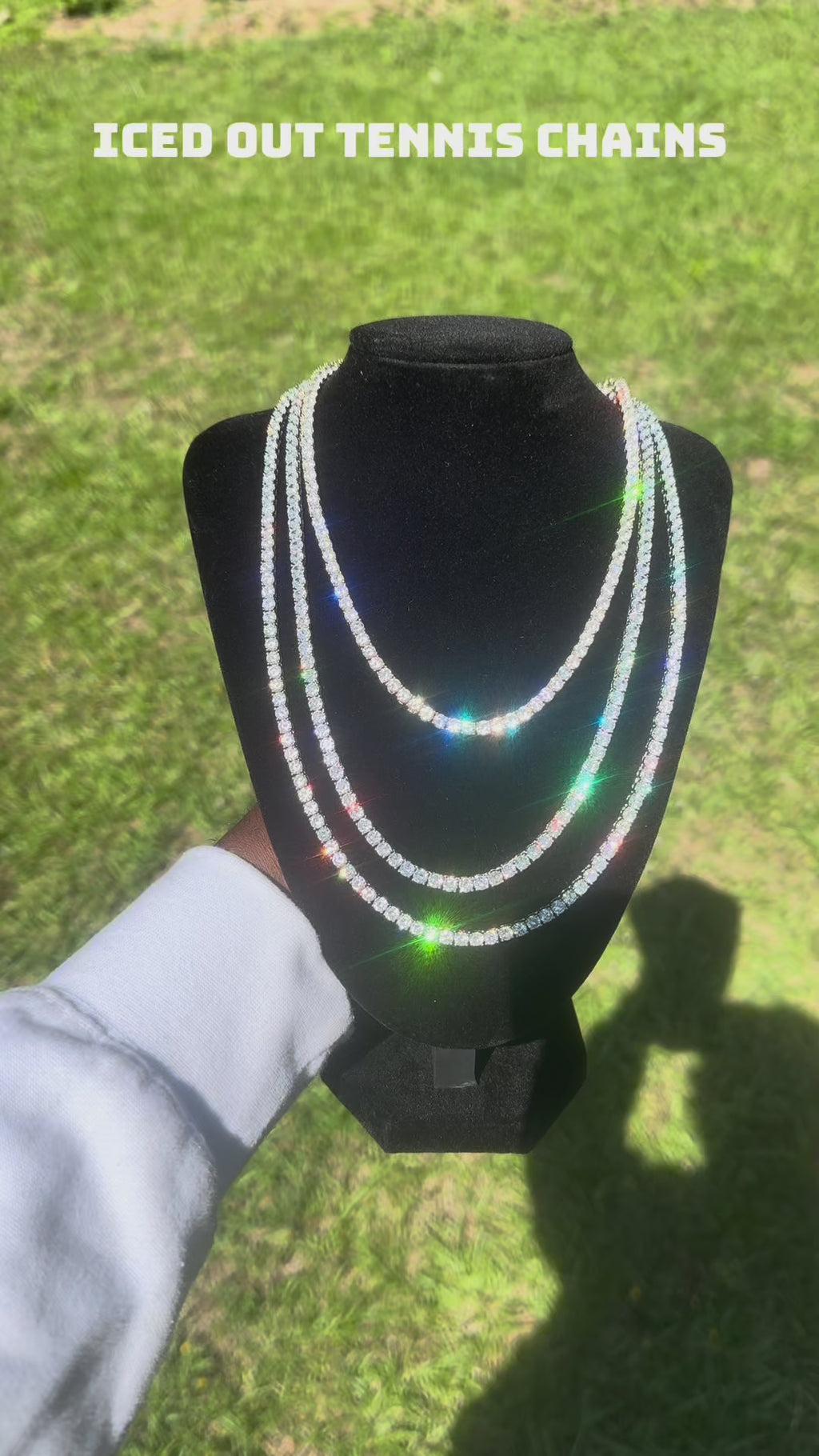 Iced Out Tennis Chain