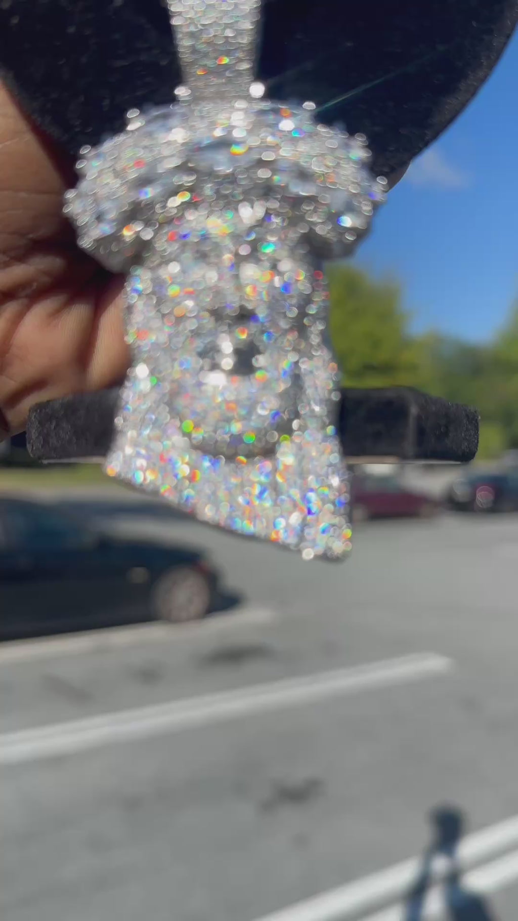 Silver Jesus Head Pendant